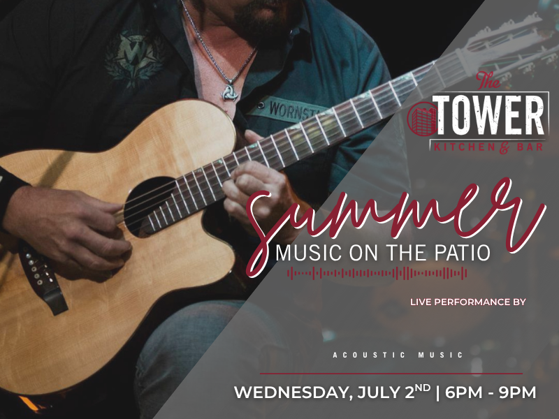 Paul Bronson | Summer Live Music on the Patio (July)